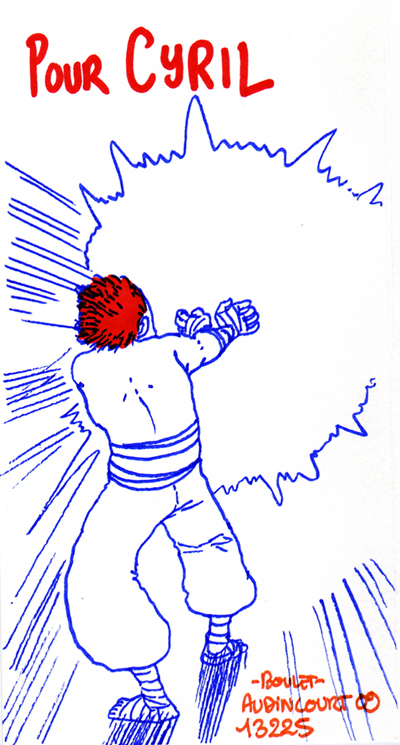 Ddicace de BOULET (ROUSSEL Gilles) - 78